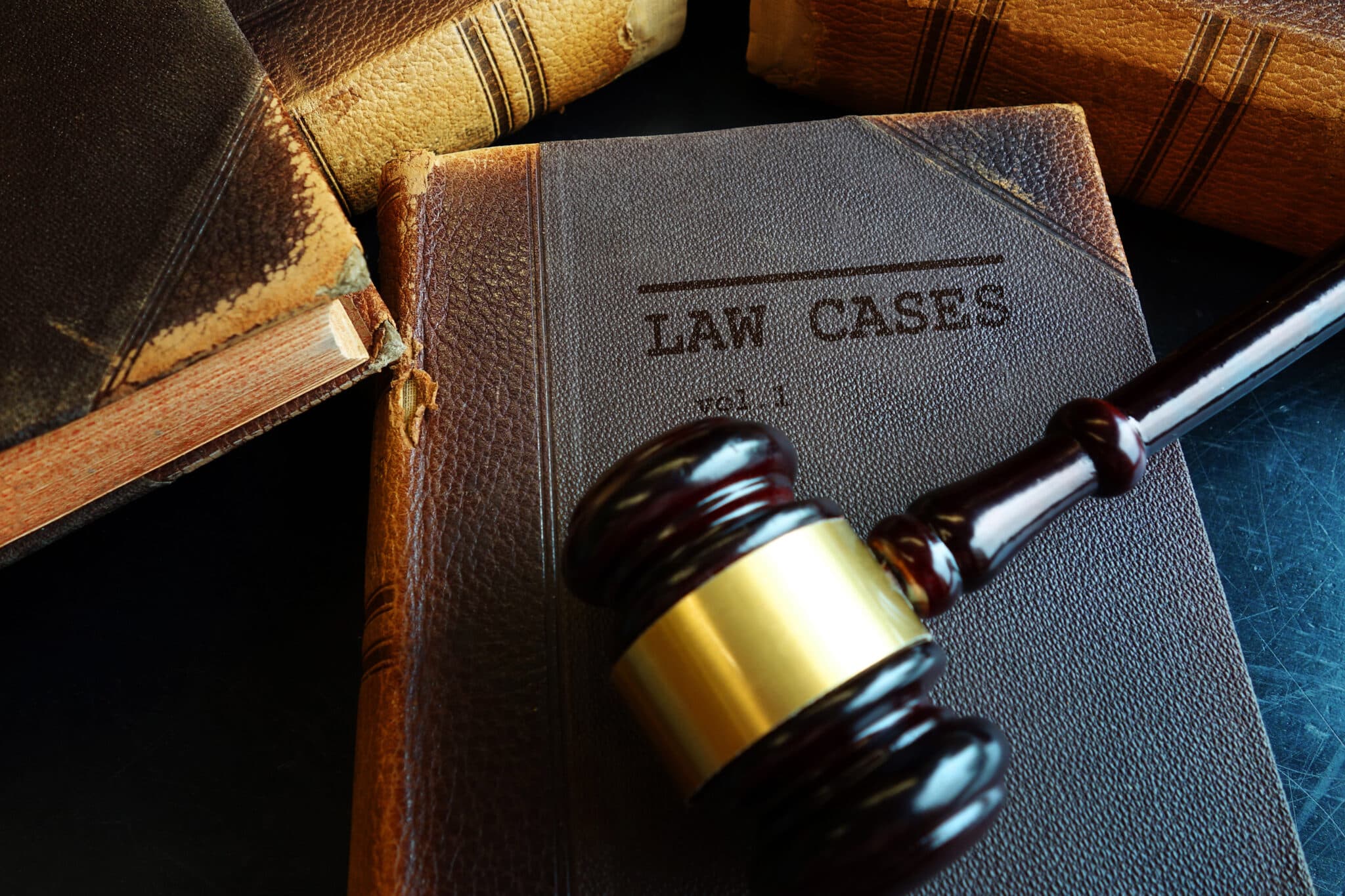 Gavel on top of law book for criminal defense appeals